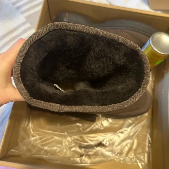 Ugg chocolate brown boots. Like new. - Picture 3 of 6